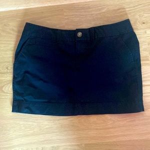 Old navy black mini skirt
